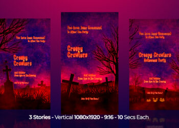 VideoHive Halloween Instagram Stories 60456422