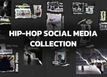 VideoHive Hip-Hop Social Media Collection Mogrt 59953192