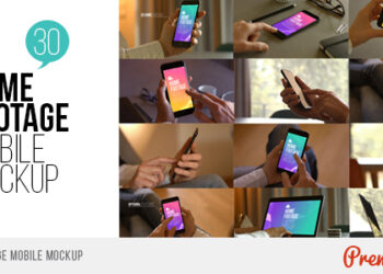 VideoHive Home Footage Mobile Mockup 19169905