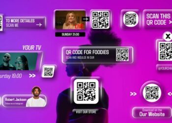VideoHive Liquid QR Code Titles 60174249