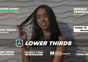 VideoHive Lower Thirds Text | DaVinci Resolve 60383944