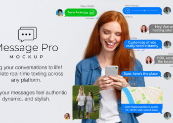 VideoHive Message Pro Mockup 60440544