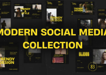 VideoHive Modern Social Media Collection 60046588