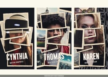 VideoHive Mosaic Photo Stories 59803944