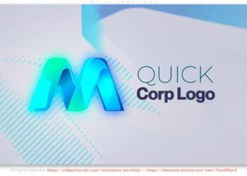 VideoHive Quick Corp Logo – Minimal & Elegant Corporate Logo Reveal 60442620