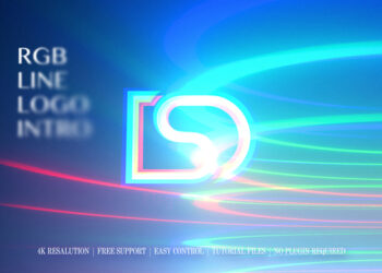 VideoHive RGB Line Logo Intro 60455269