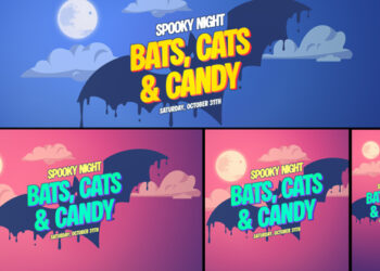 VideoHive Short Halloween Intro Logo 60174198