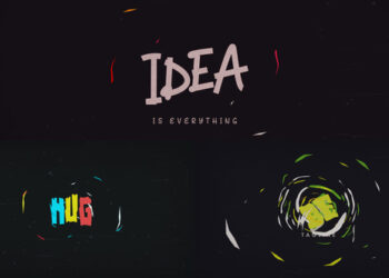 VideoHive Tape Drop Retro Logo Reveal 60139380