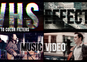 VideoHive VHS Effect Music Video 60385029
