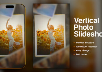 VideoHive Vertical Photo Slideshow 60145346