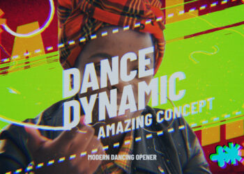 VideoHive Vibrant Glitch Dance Opener | Dynamic Music Promo 60363837