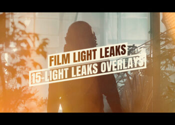 VideoHive 15-Film Light Leaks Overlays Pack For Premiere Pro 60588065
