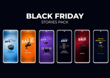 VideoHive Black Friday Stories Pack 60697827