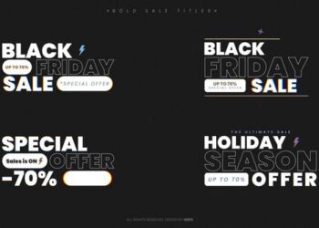 VideoHive Bold Sale Titles 60663371