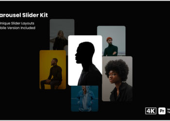 VideoHive Carousel Slider Kit MOGRT 60551434