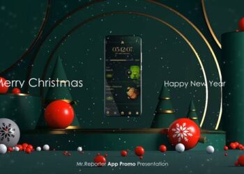 VideoHive Christmas App Promo 60789741