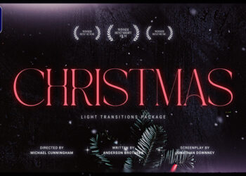 VideoHive Christmas Light Transitions For Premiere Pro 60610462