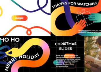 VideoHive Christmas Slides for After Effects 48933280