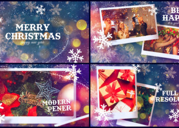 VideoHive Christmas Slideshow 60806110