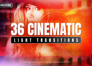 VideoHive Cinematic Light Transitions 60506418
