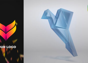 VideoHive Crystal Shatter Logo for DaVinci Resolve 60711758