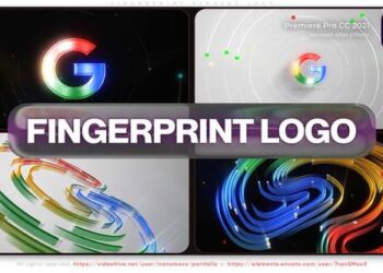 VideoHive Fingerprint Strokes Logo 60561223