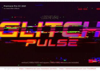VideoHive Glitch Pulse - Adobe Premiere Logo Animation 60600754