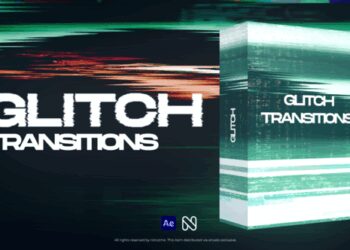 VideoHive Glitch Transitions 60534776