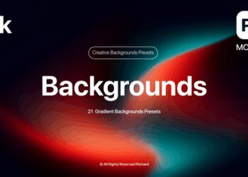 VideoHive Gradient Backgrounds | MOGRT 60445609