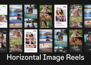 VideoHive Horizontal Image Reels 60392537