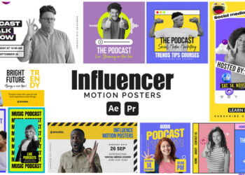 VideoHive Influencer Motion Posters 60707113