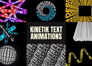 VideoHive Kinetik Text Animations Pack MOGRT 60691223