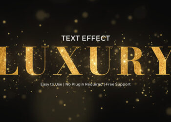 VideoHive Luxury Text Effect 60633108