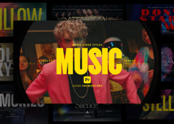 VideoHive Music Video Title Templates For Premiere Pro 60631634