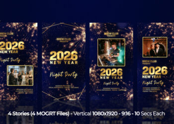 VideoHive New Year Instagram Stories MOGRT 60805239
