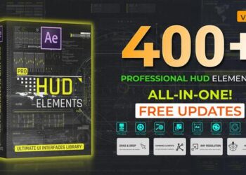 VideoHive Pro HUD Elements Pack 35846046