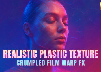 VideoHive Realistic Plastic Texture Overlays Crumpled Film Warp FX For Apple Motion and Final Cut Pro 60734406