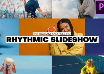 VideoHive Rhythmic Slideshow | MOGRT 60440416