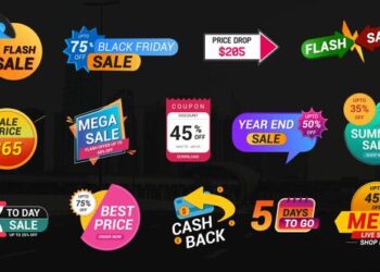 VideoHive Sale Badges 60798225