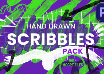 VideoHive Scribble Animation MOGRT Pack for Premiere Pro | 160+ Hand-Drawn Motion Graphics Templates 60655645