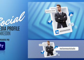 VideoHive Social Media Profile Linkedin - Premiere Pro 48450053