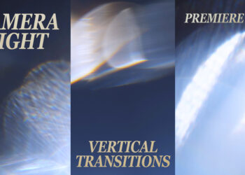 VideoHive Vertical Camera Light Transitions | Instagram Reels Stories TikTok 60747074