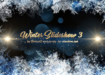 VideoHive Winter Slideshow 3 19136819