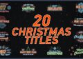 VideoHive 20 Christmas Titles 19068504