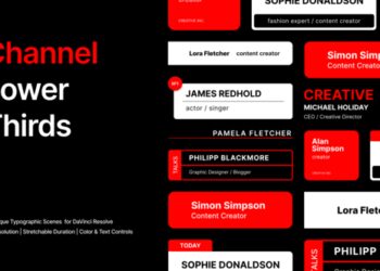 VideoHive Channel Lower Thirds | DR 61011245