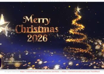 VideoHive Christmas Adobe Premiere intro 60926904