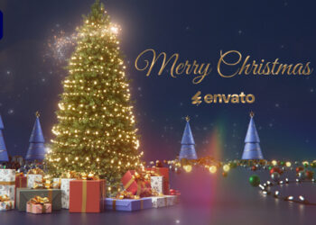 VideoHive Christmas Greeting Intro 61226243