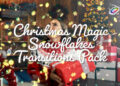 VideoHive Christmas Magic Snowflakes Transitions Pack 60913013