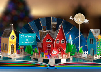 VideoHive Christmas Pop-Up Book 2 19052418
