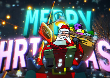 VideoHive Christmas Santa intro 60892137